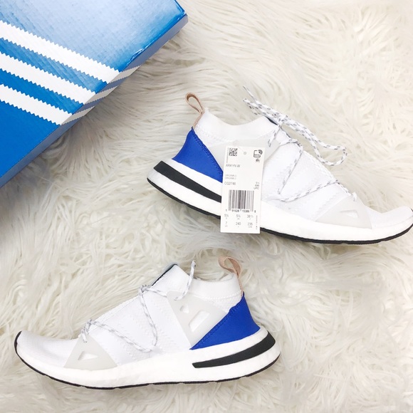 adidas Shoes - NWT and Box Adidas Arkyn White/Blue Sneaker Size 7